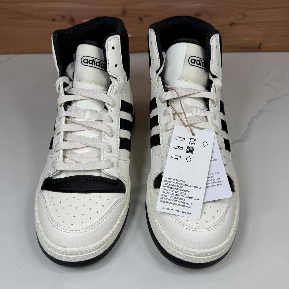 Adidas Break Start Mid W Womens White Black Basketball Shoes IH7880 Size 7 NEW - Picture 4 of 12